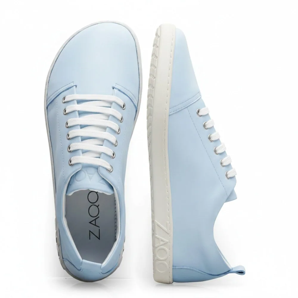 Женские кроссовки ZAQQ TAQQ Nappa Lightblue (голубой цвет), фото 3