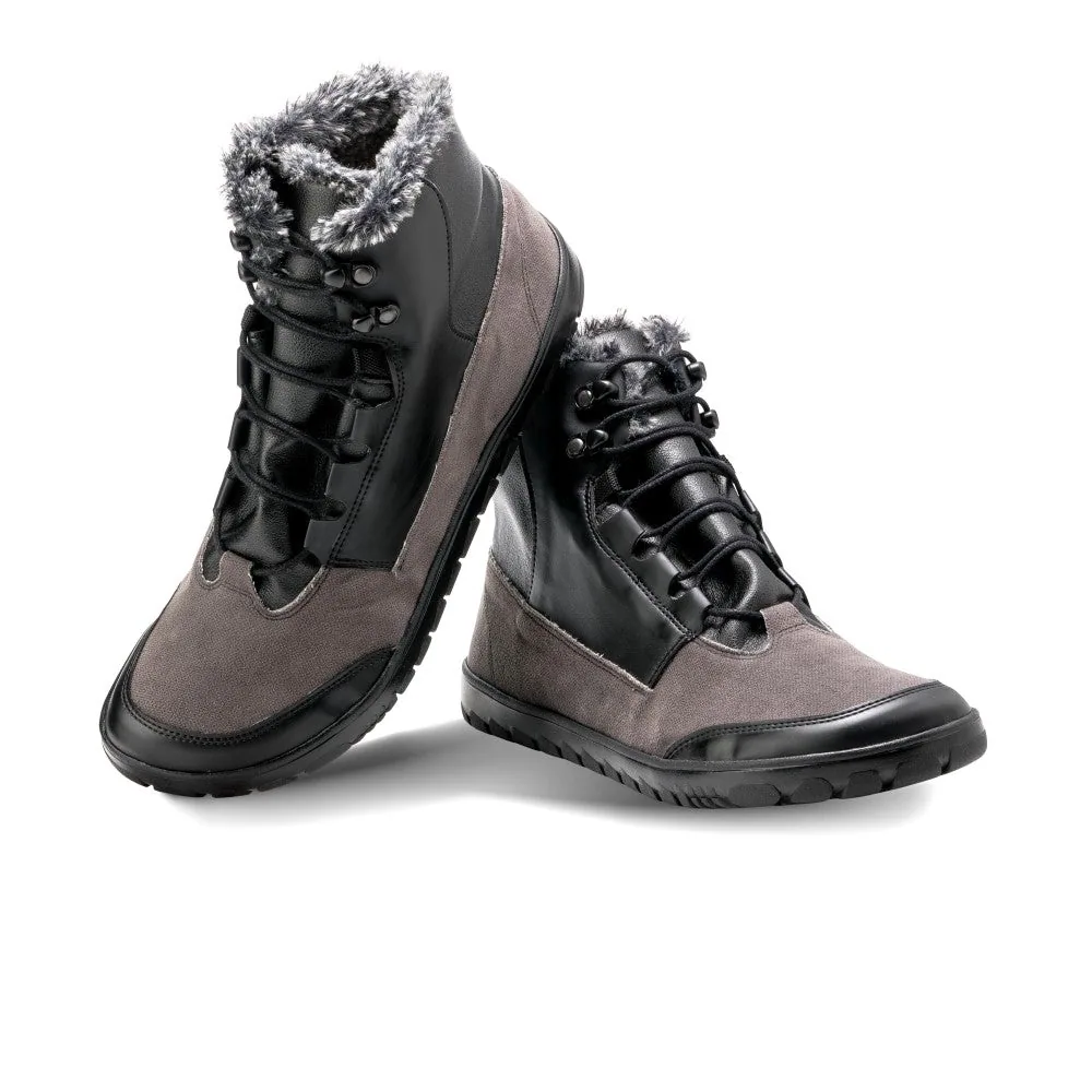 Ботинки для женщин и мужчин ZAQQ QUEST Black Waterproof (чёрный цвет) — фото 1 из 9