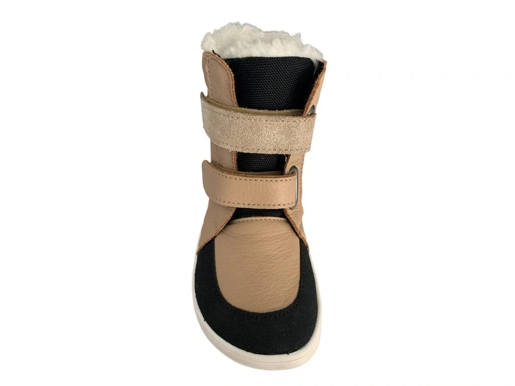 Ботинки Baby Bare Febo Winter Asfaltico — бежевый (детские), фото 2