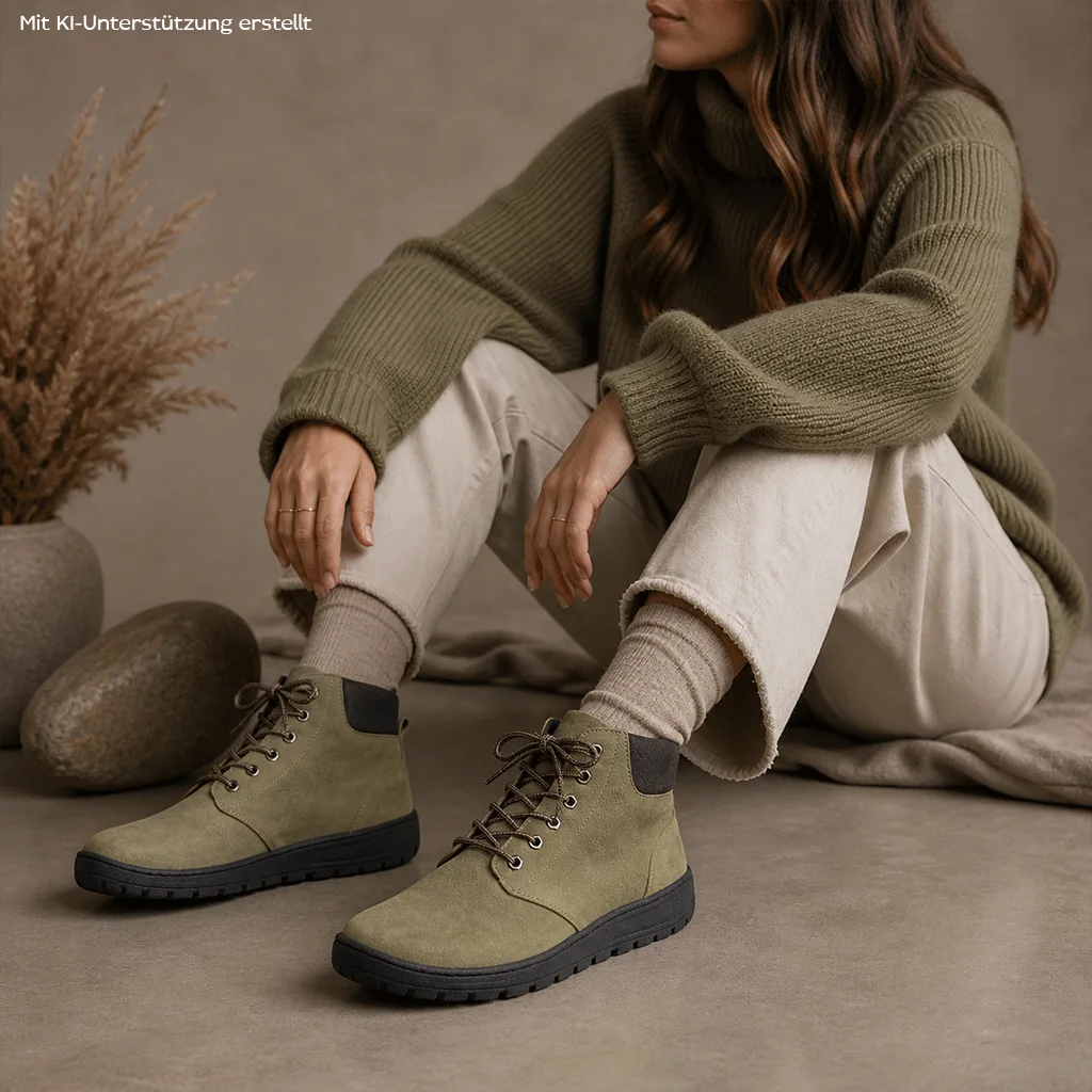 Босоногие полуботинки bLIFESTYLE heimatgefühlSTYLE — зелёный, фото 5