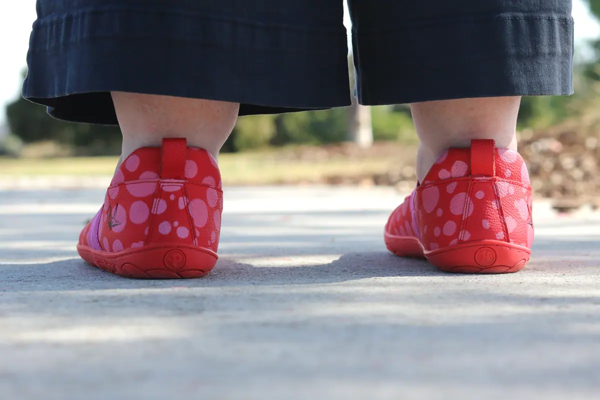 Босоногие туфли Paperkrane RED DOTTY, фото 14