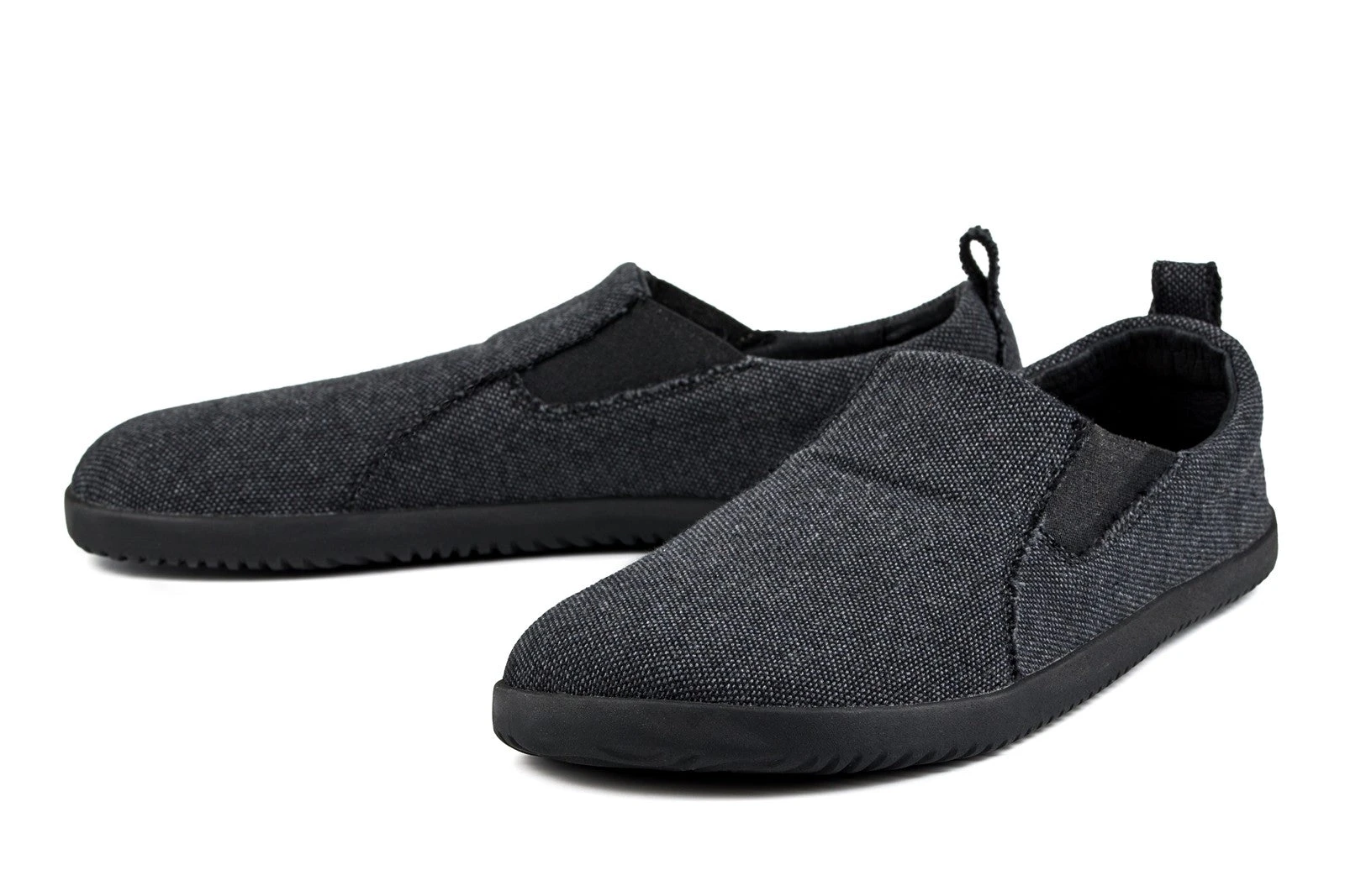Слипоны Ahinsa из переработанного текстиля Barefoot — серый, фото 5