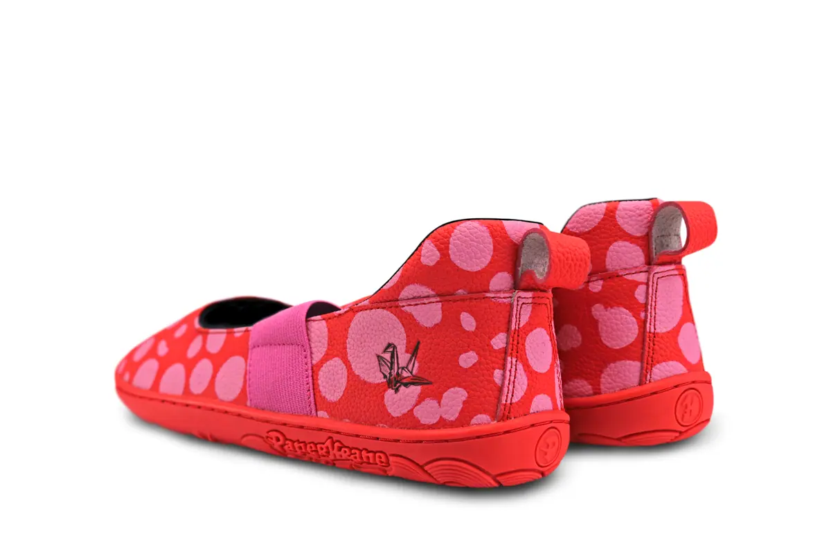 Босоногие туфли Paperkrane RED DOTTY, фото 12