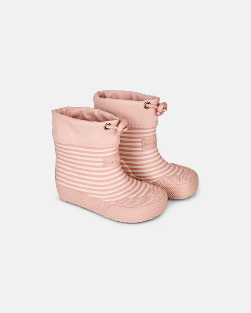 Детские босоногие резиновые сапоги Bundgaard Cover Vintage Rose Stripe