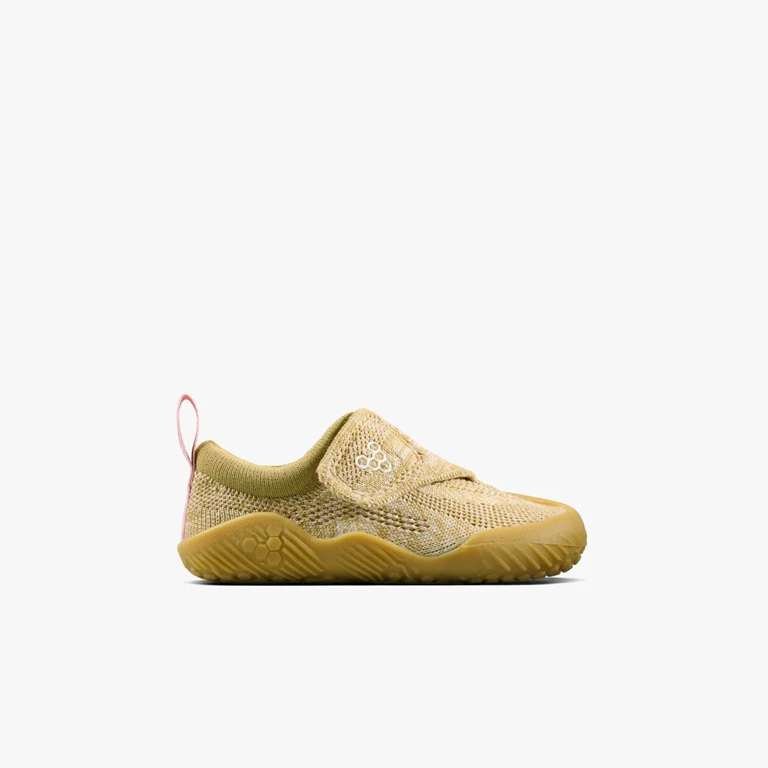 Кроссовки Vivobarefoot Motus Knit — для малышей, песочно-жёлтый