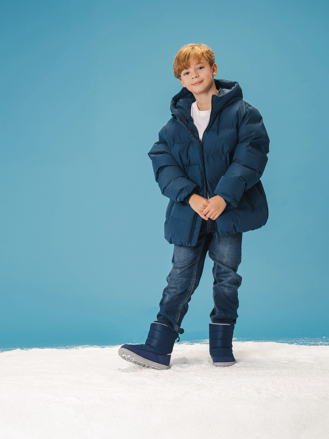 Детские босоногие ботинки Be Lenka Ailo - тёмно-синий, фото 6