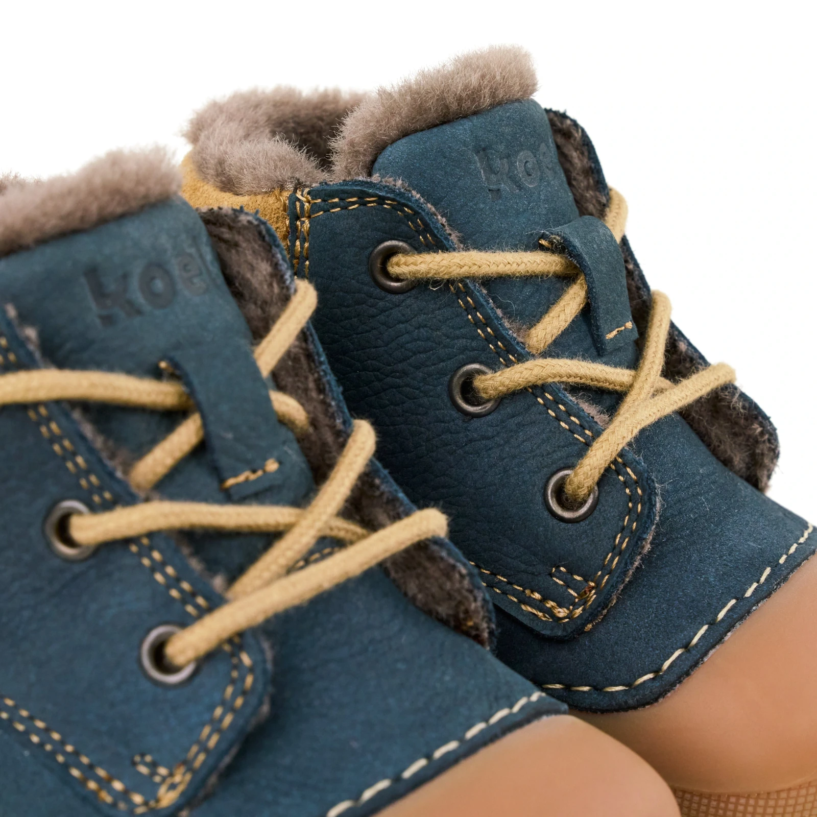 Повседневная обувь Koel AVA Leather Wool — синий, фото 4