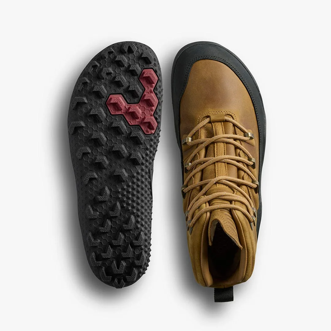 Ботинки Vivobarefoot Tracker Winter III SG — мужская модель, светло-коричневый, фото 2