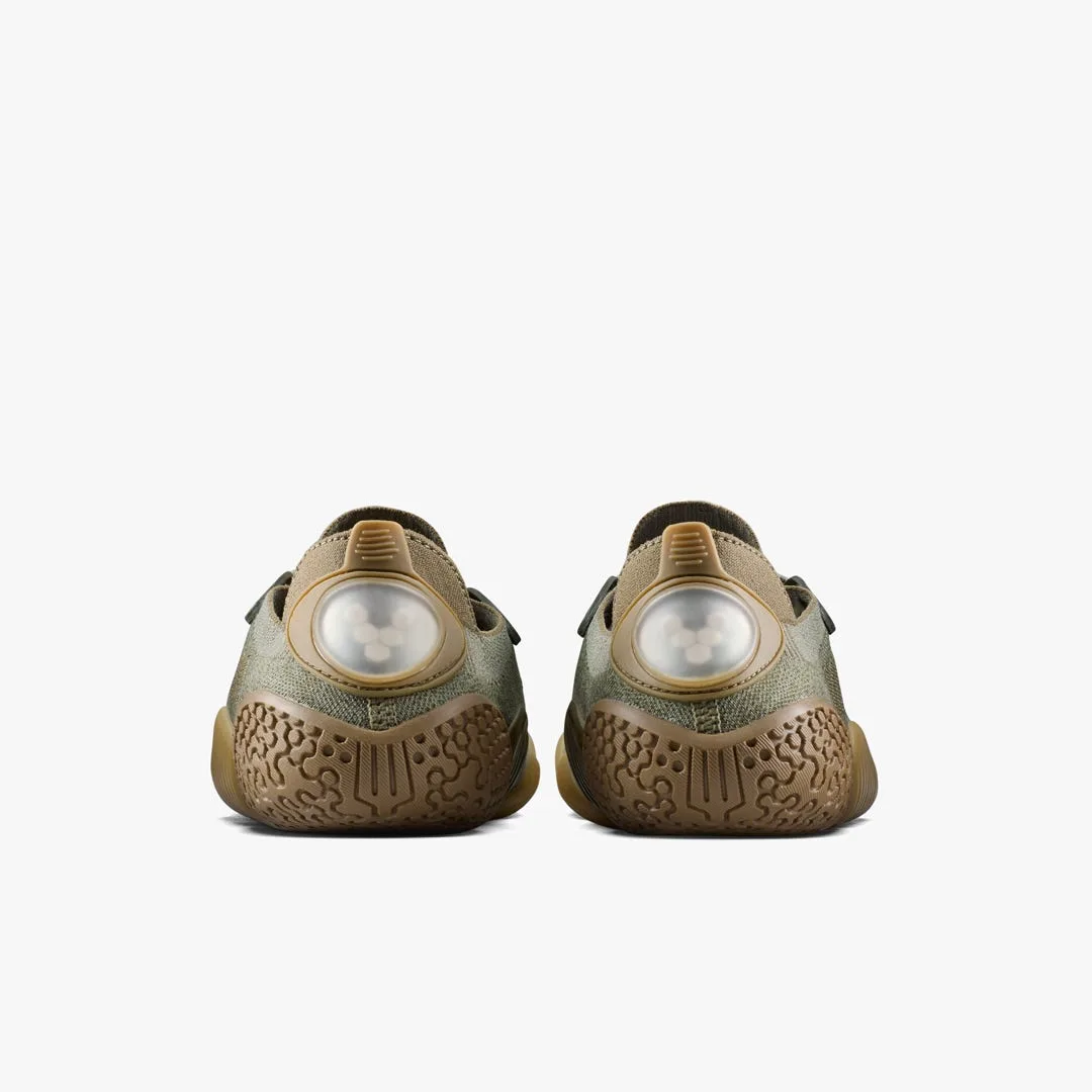 Кроссовки Vivobarefoot Motus Flex Natural — мужская модель, мшисто-зелёный, фото 5
