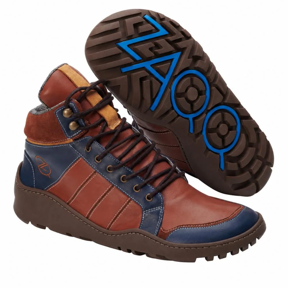 Мужские ботинки ZAQQ Q2 Cognac Waterproof, фото 2