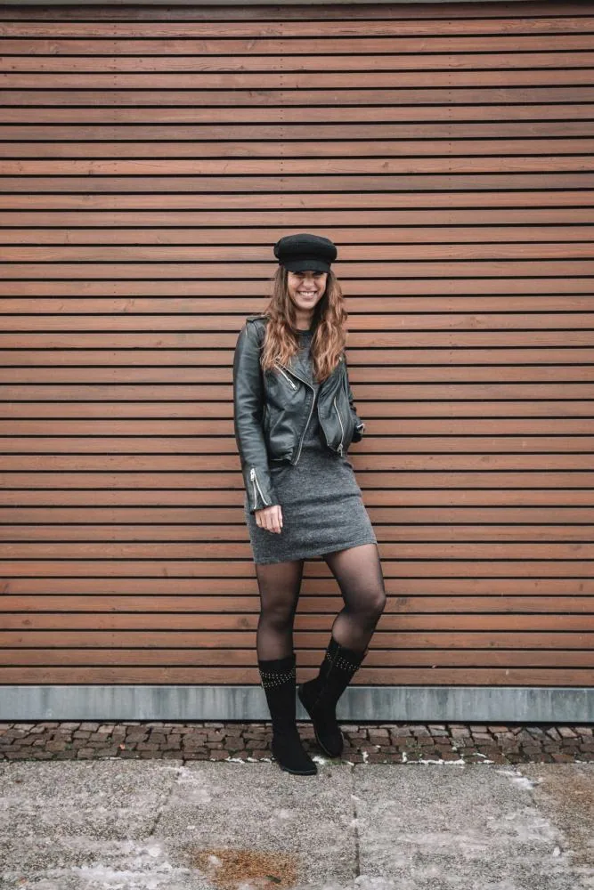 Женские ботинки ZAQQ ATTRAQT Velours Black (чёрный цвет), фото 8