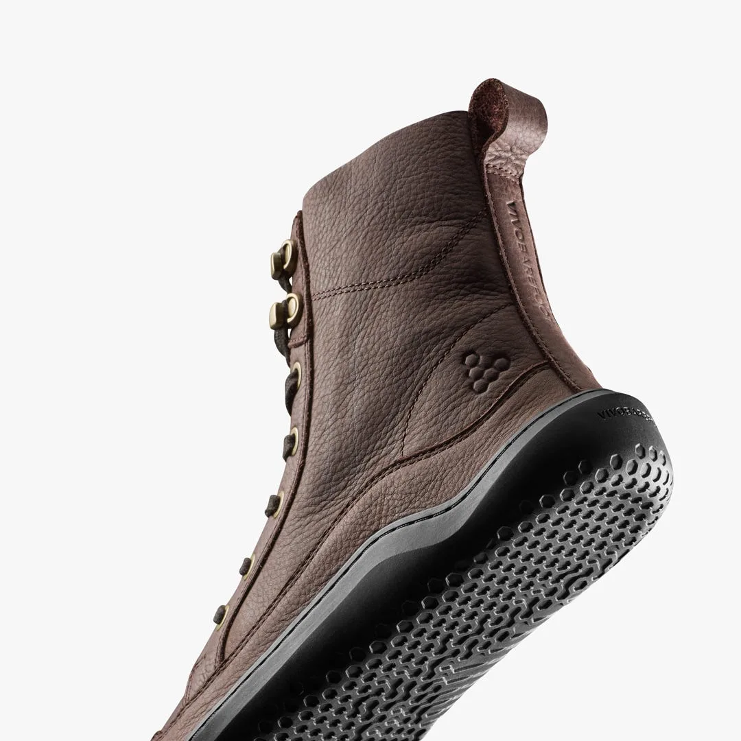 Ботинки Vivobarefoot Gobi Boot II — женская модель, серо-коричневый, фото 7