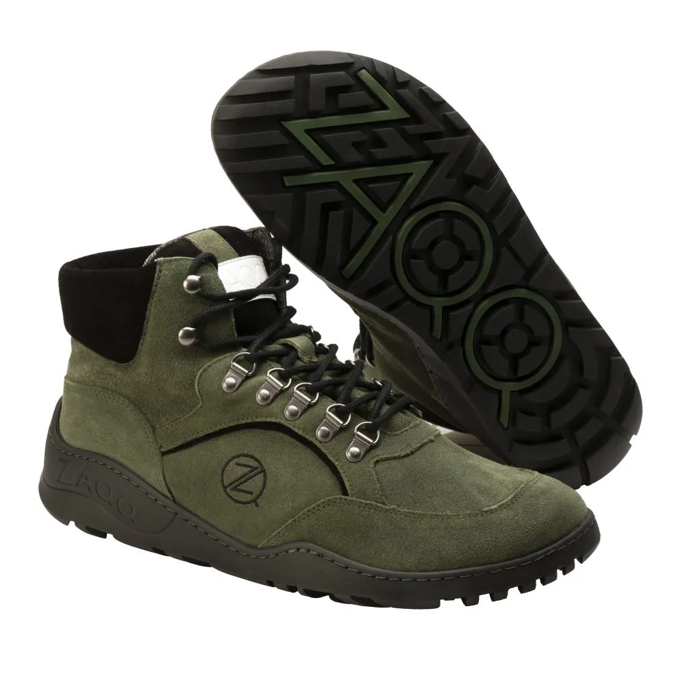 Женские ботинки ZAQQ TREQ Green Waterproof (зелёный цвет), фото 2