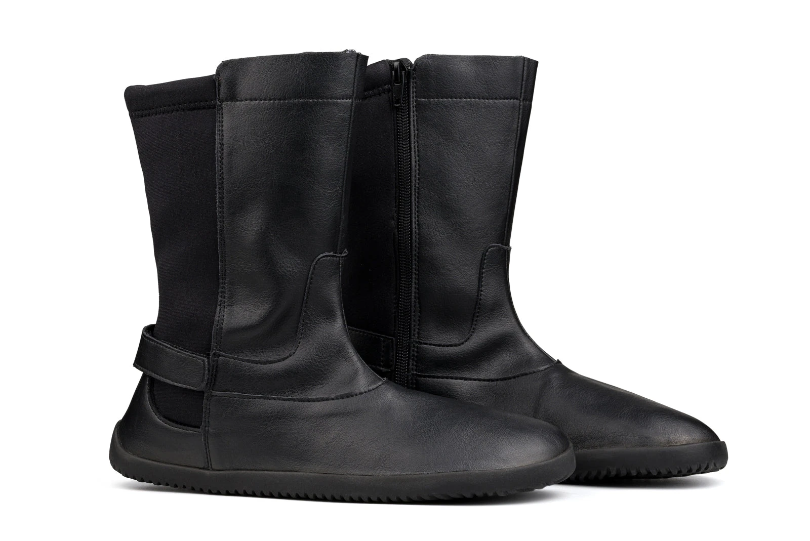 Сапоги средней высоты Ahinsa Barefoot — чёрный, фото 3