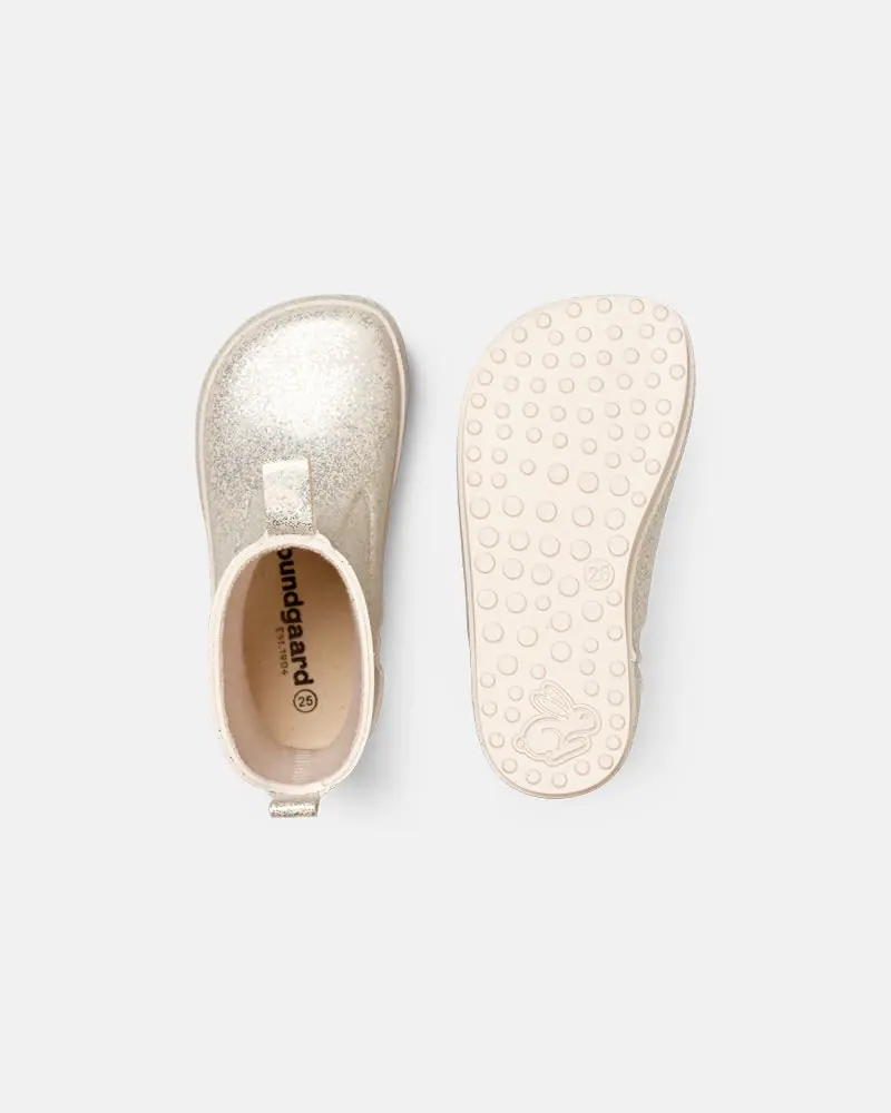 Детские босоногие резиновые сапоги Bundgaard Misty Ivory Sparkle, фото 2