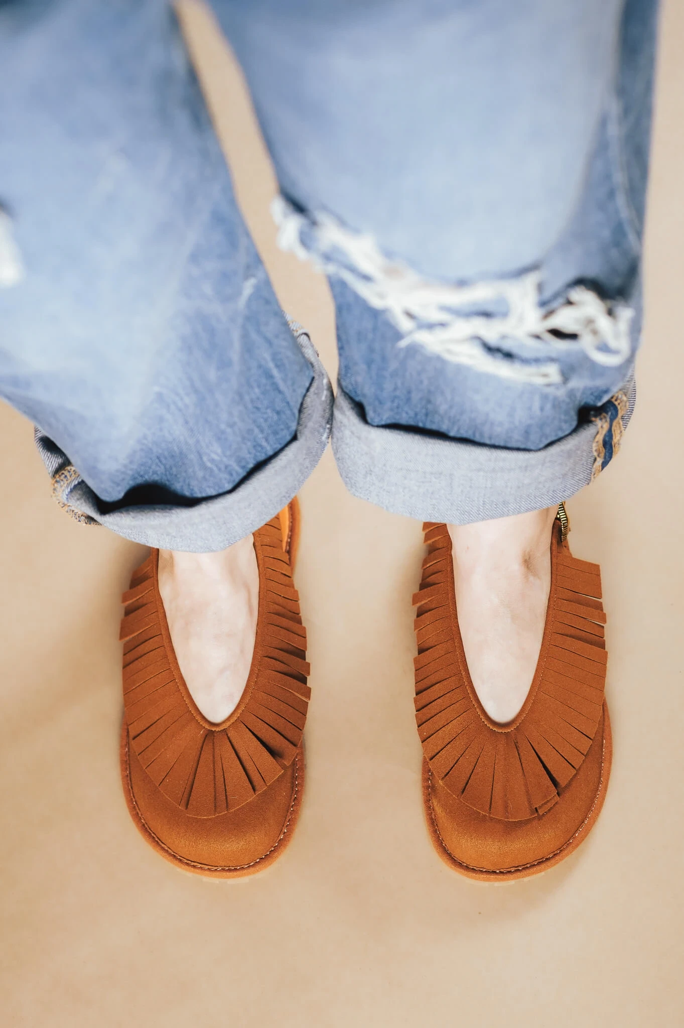 Босоногие балетки Sambas the bambas Jara — коричневые, фото 2