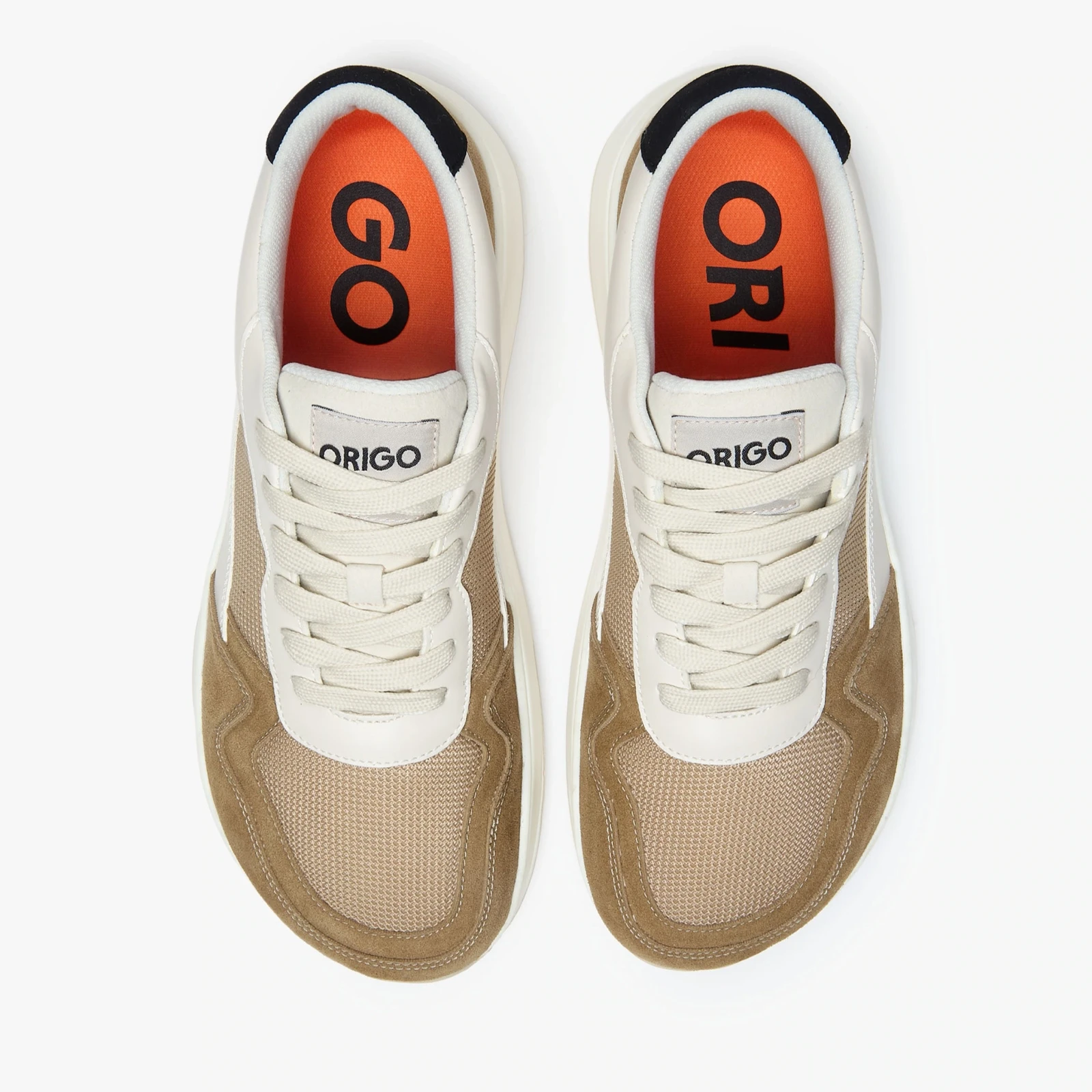 Босоногие кеды Origo City Sneaker — бежевый, фото 4