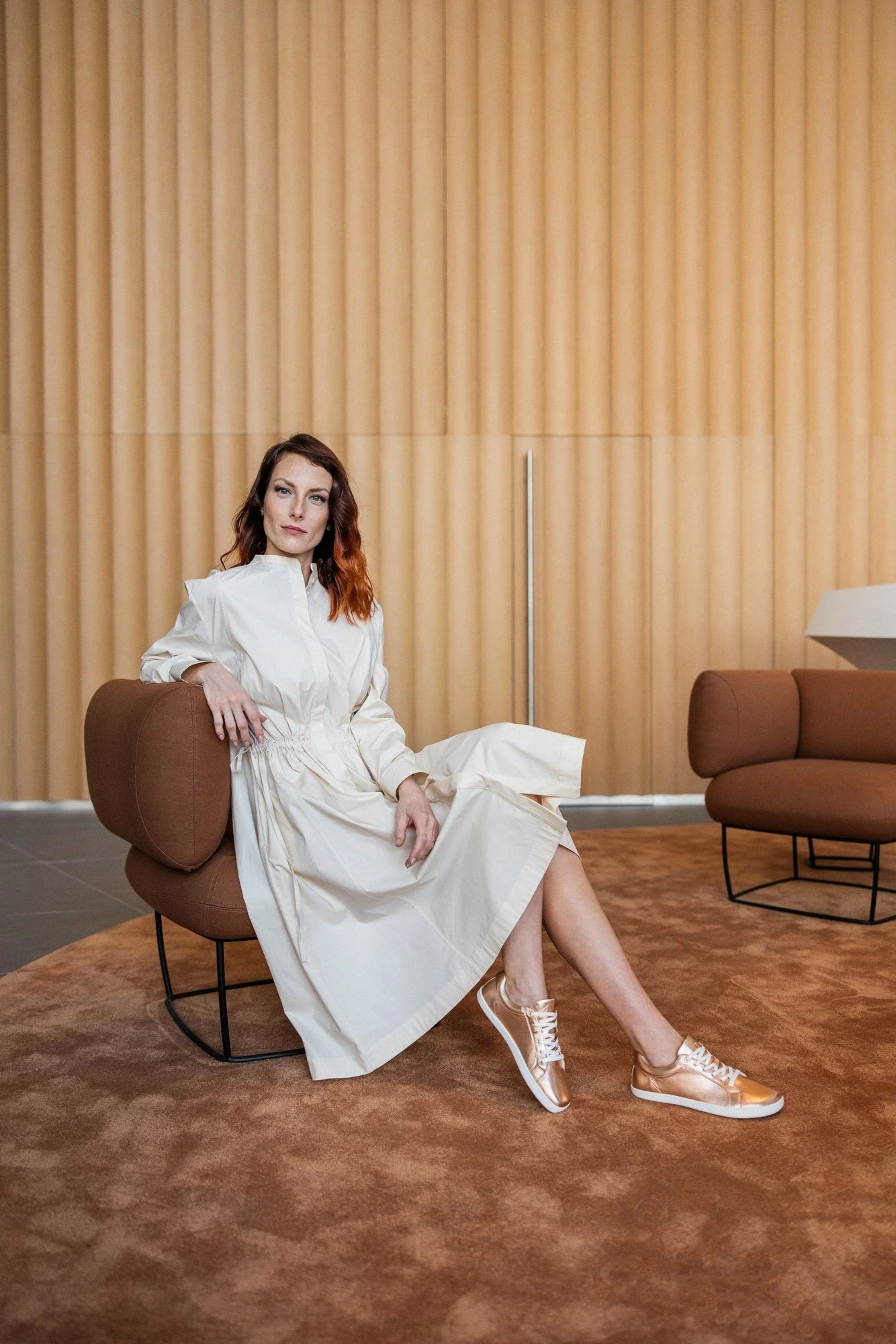 Босоногие кроссовки Shapen FEELIN Uni — розовое золото, фото 2