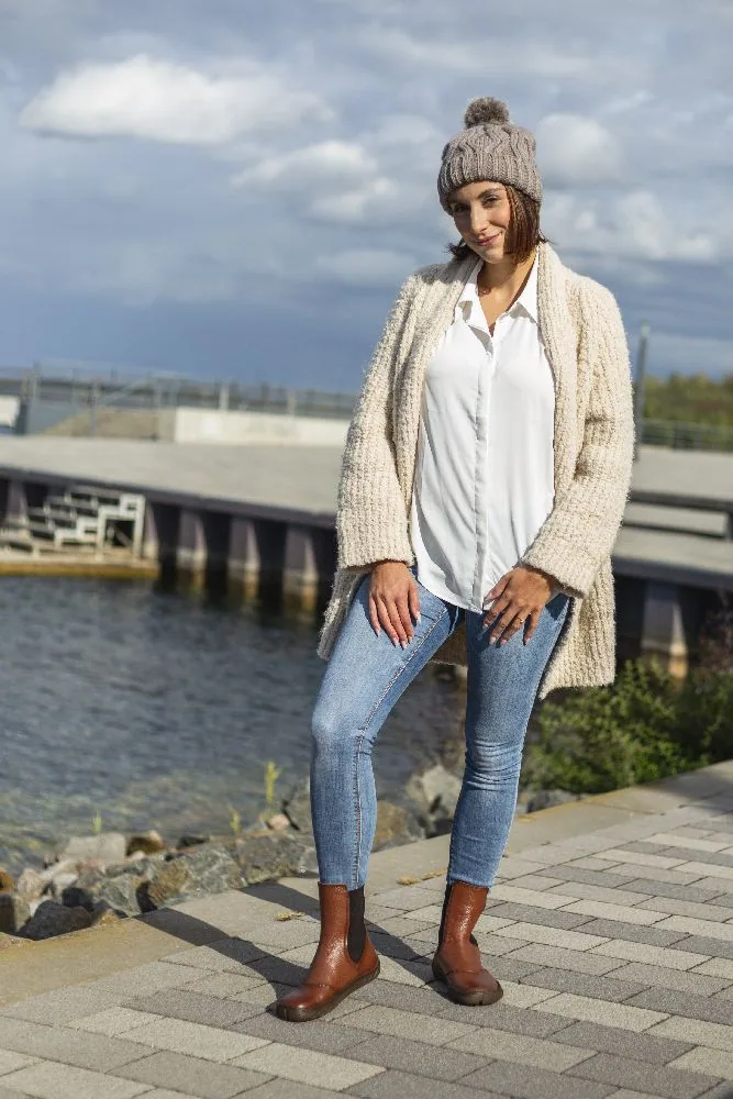 Женские ботинки ZAQQ ELASTIQ Brown (коричневый цвет), фото 9