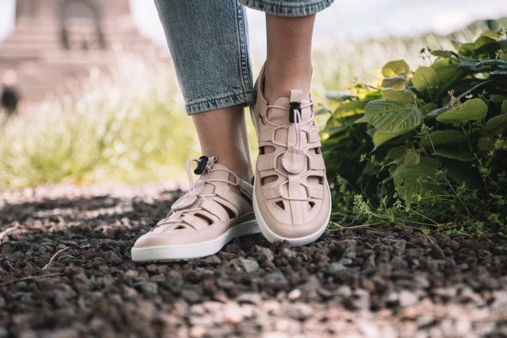 Женские сандалии ZAQQ QLEAR Light Pink (светло-розовый цвет), фото 7