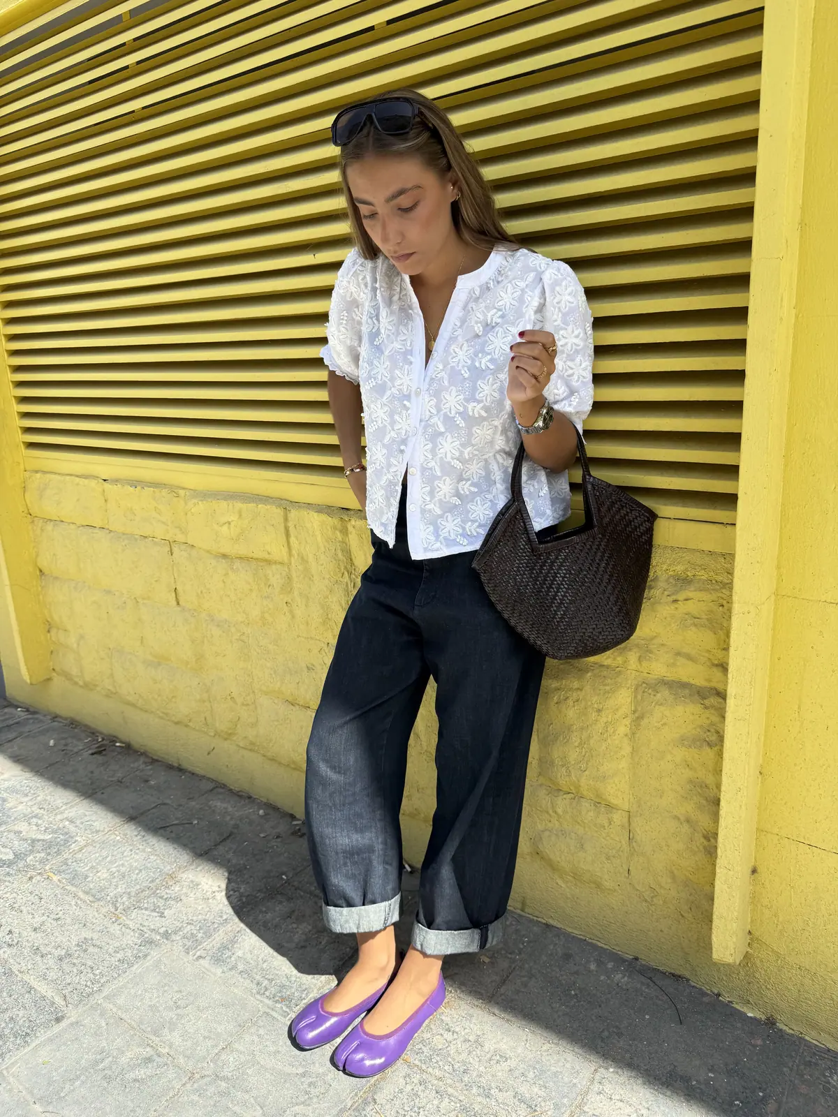 Босоногие балетки таби Libertas Barefoot Tabi — фиолетовый, фото 2