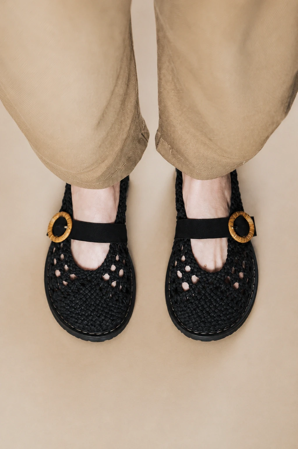 Босоногие туфли Sambas the bambas Laia — чёрные, фото 2