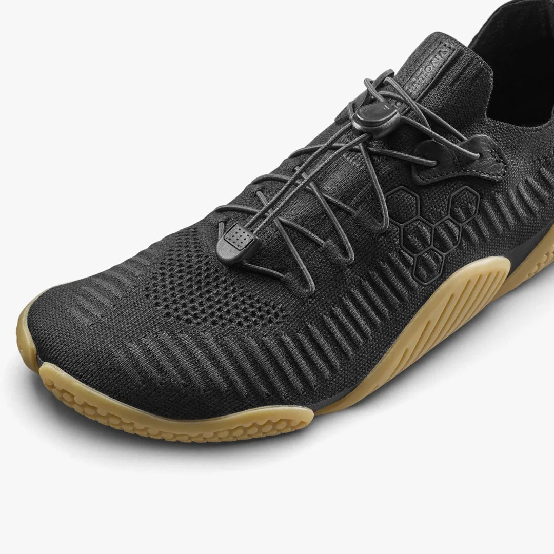 Кроссовки Vivobarefoot Motus Flex Natural — мужская модель, чёрный, фото 6